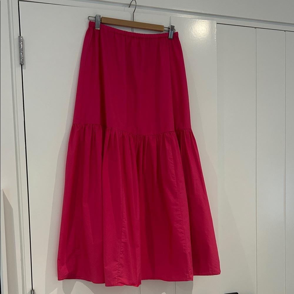 H&M Vibrant Pink Maxi Skirt